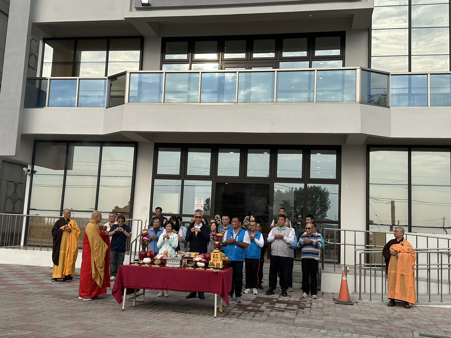 圖片：115年2月4日第二棟納骨堂菩薩開光暨謝土儀式，共10張